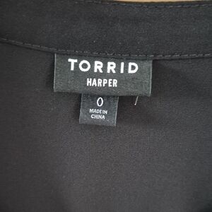 Torrid Harper Classic Black Tunic